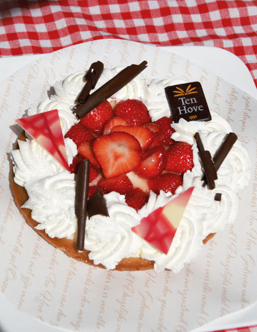Afbeelding van Aardbeientaartje - Weekendaanbieding