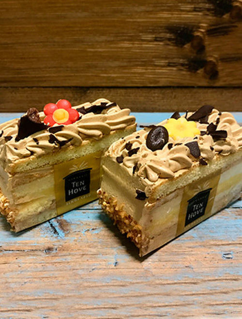 Afbeelding van Mokkacake gebak - 3+1 gratis - Weekend aanbieding